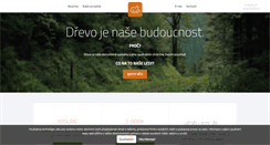 Desktop Screenshot of drevoprozivot.cz